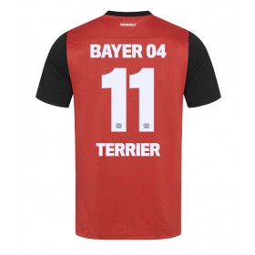 Pánské fotbalový oblečení Bayer Leverkusen Martin Terrier #11 Domácí košile 2024-25 Krátkým Rukávem